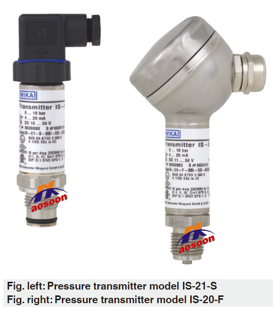 IS-20-S Safe Pressure Transmitter