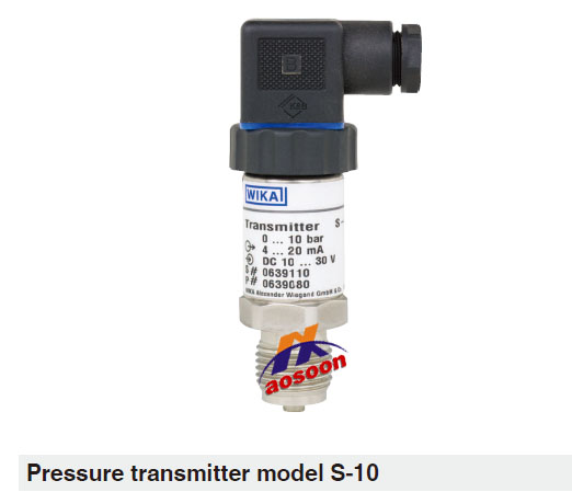 WIKA pressure transmitter for general industrial S-10