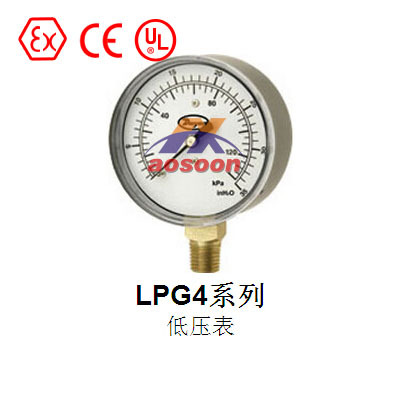 Dwyer LPG4 series water pressure gauge