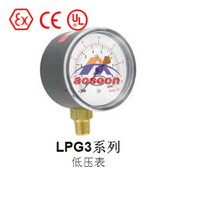 Dwyer LPG3 series air pressure gauge