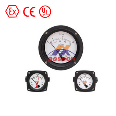 Dwyer 2-5000 series 2-5001 differential pressure gauge