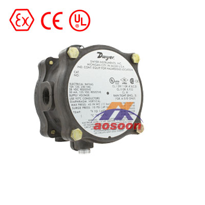 1950G-10 -24-NA Dwyer Ex-proof differential pressure switch