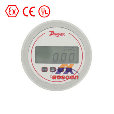 Dwyer DM1100 differential pressure gauge for filters