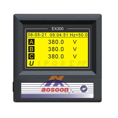 AXEX300 color paperless recorder, electrical paperless recor