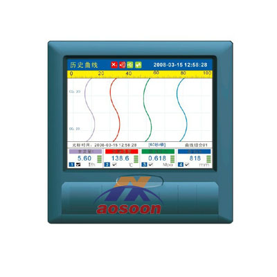High Quality AVX6300 Paperless Recorder Chart Recorder Tempe