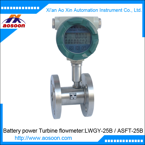 mechanical oil flow meter low cost diesel oil turbine flowme