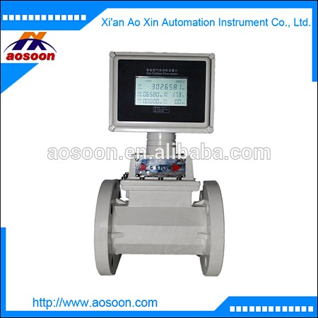  low pressure loss turbine flowmeter pulse frequency output 