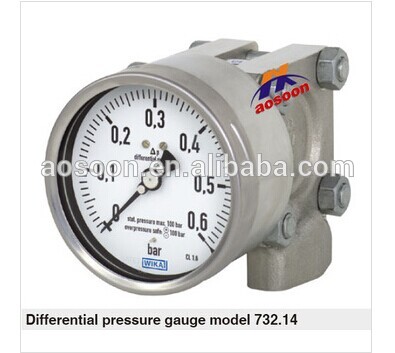  wika Differential pressure gauge 732.14 762.14 