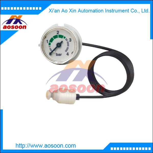  WIKA BOURDON TUBE PRESSURE GAUGE WITH PLASTIC CAPILLARY WIKA 101.12.027 