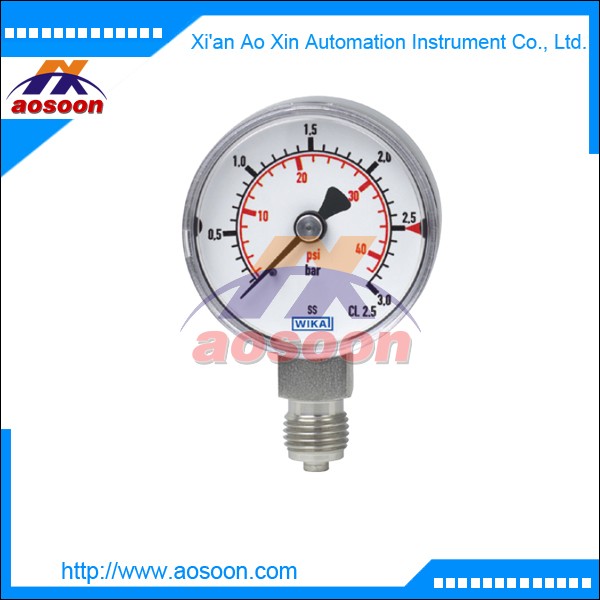  Germany wika Bourdon tube pressure gauge wika 131.11 stainless steel 