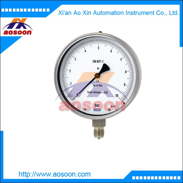  Wika Bourdon tube pressure gauge Test gauge class 0.6 wika 332.50, 333.50 
