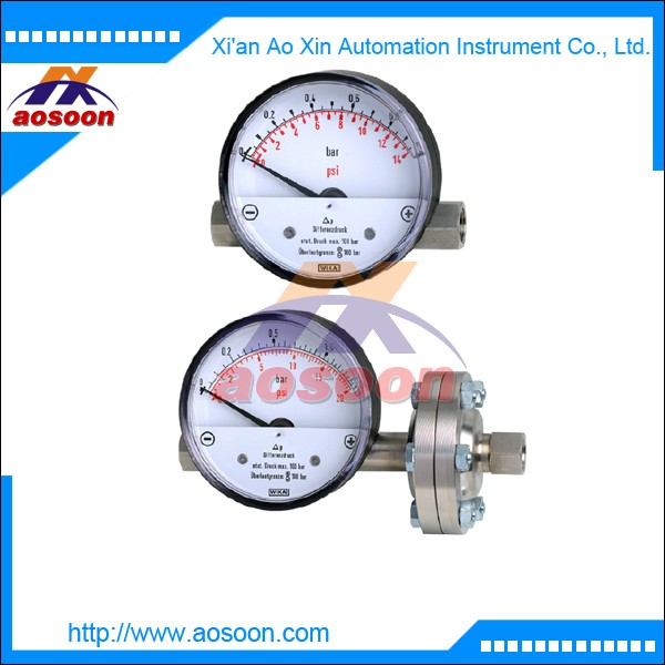  wika Differential Pressure Gauges wika 700.01 With Magnetic Piston wika 700.02 