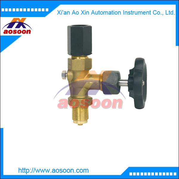  Shut-off valve for pressure measuring instruments wika 910.11 brass steel or stainless steel 