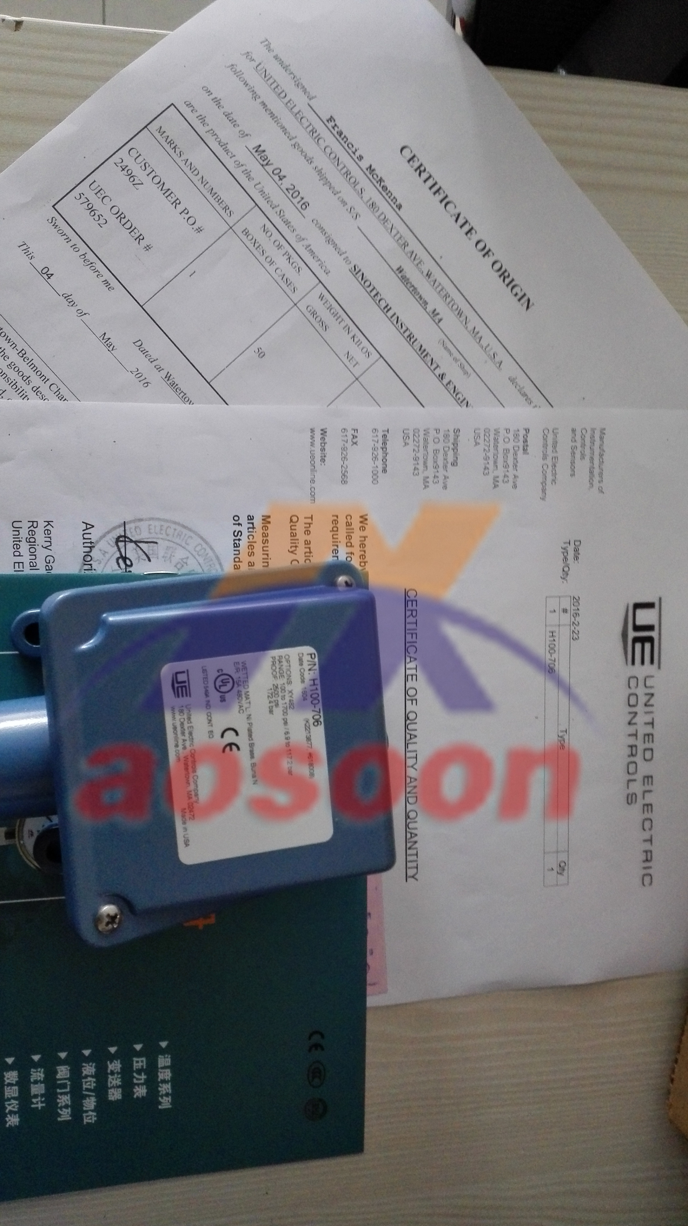 USA UE H100-706-M201