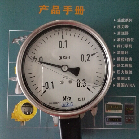 wika 233.50.100 pressure gauge