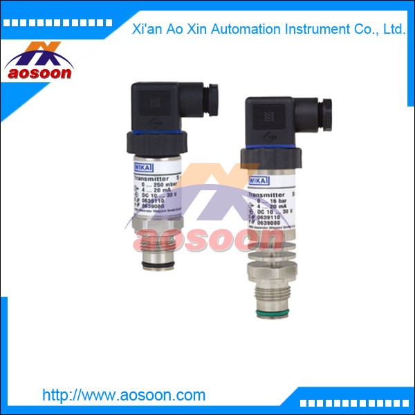 ±0.5 % of span ±0.25 % of span Wika Flush pressure transmitter S-11