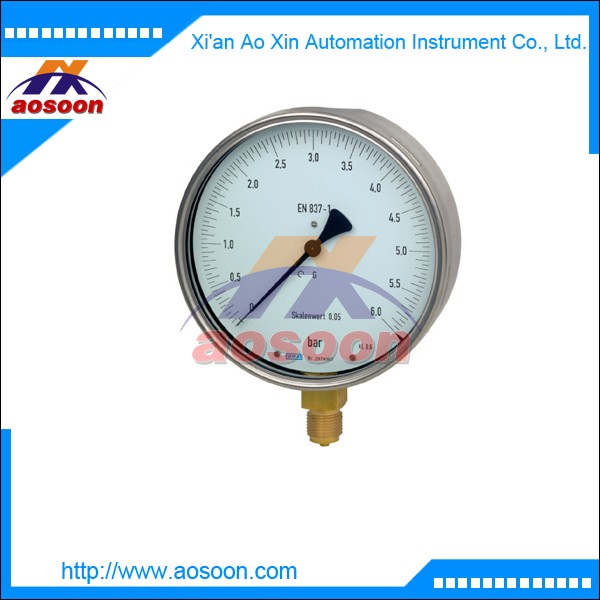 Wika Bourdon tube pressure gauge Test gauge series class 0.6 wika 312.20