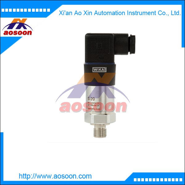 WIKA High-quality pressure transmitter For general industrial applications WIKA S-20